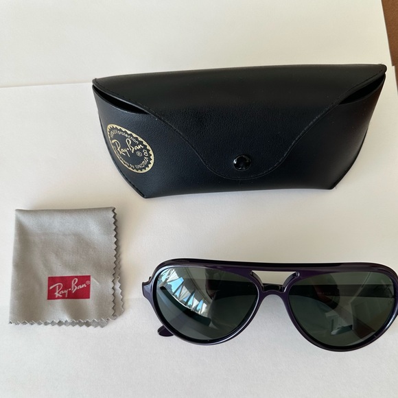 Purple Ray-Ban CATS 5000 Sunglasses - Picture 2 of 7